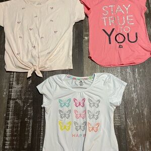 Girls short sleeve top bundle